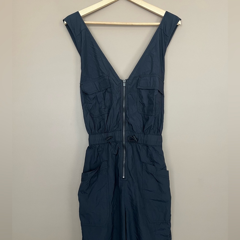 {FP Movement} Back on Trek One Piece Jumpsuit in Black - Womens Large - Picture 3 of 14